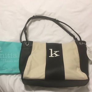 Initials inc. canvas satchel